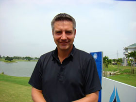 Mats Hallberg vid Emerald Golf Club