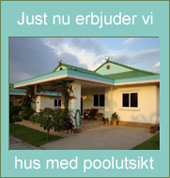 Hus med poolutsikt